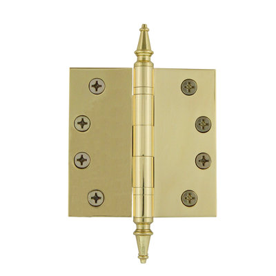 Charnière de porte simple 4 po H x 4 po