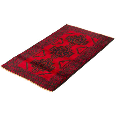 Tapis rouge Lynnisha 2 pi 11 po x 4 pi 10 po
