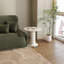 58 cm Cream White Round Side Table