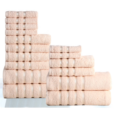 Ensemble de serviettes 16 pièces en coton 100%