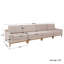 Canapé modulaire rembourré 4 pièces 4 pièces-130452088