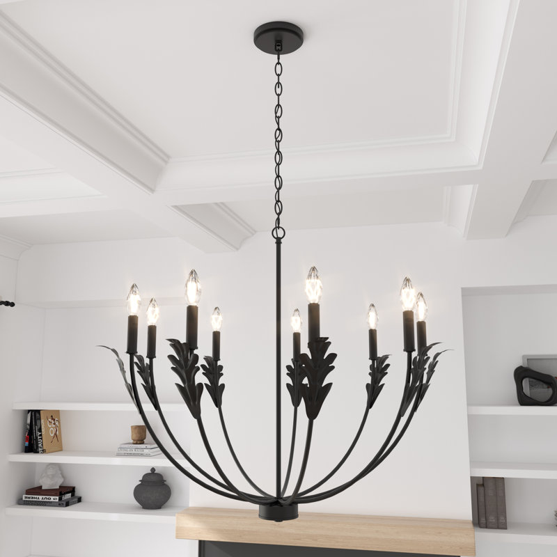 9-Light Dimmable Classic / Traditional Chandelier, 9 Lights
