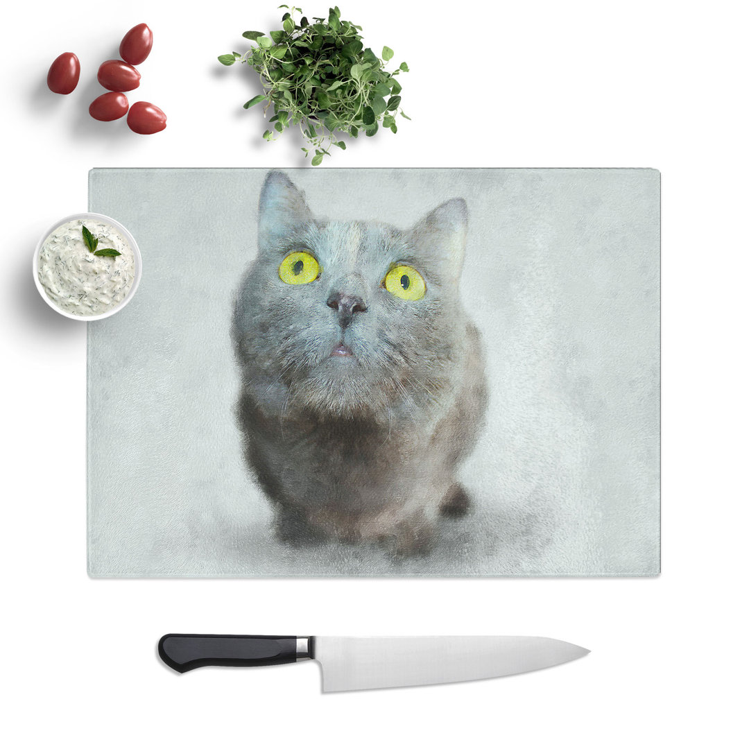 British Shorthair Cat Vol.4 Painting Chopping Board