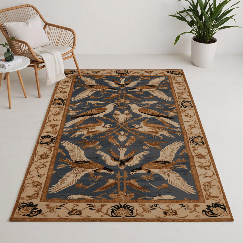 Tapis d'intérieur et d'extérieur gris français, Rectangle 9 pi x 12 pi