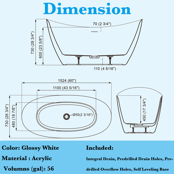 Dimensions du produit