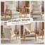 Fauteuil d'appoint 2 pièces en chenille avec coussin-30819141