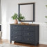 Commode et miroir Leani