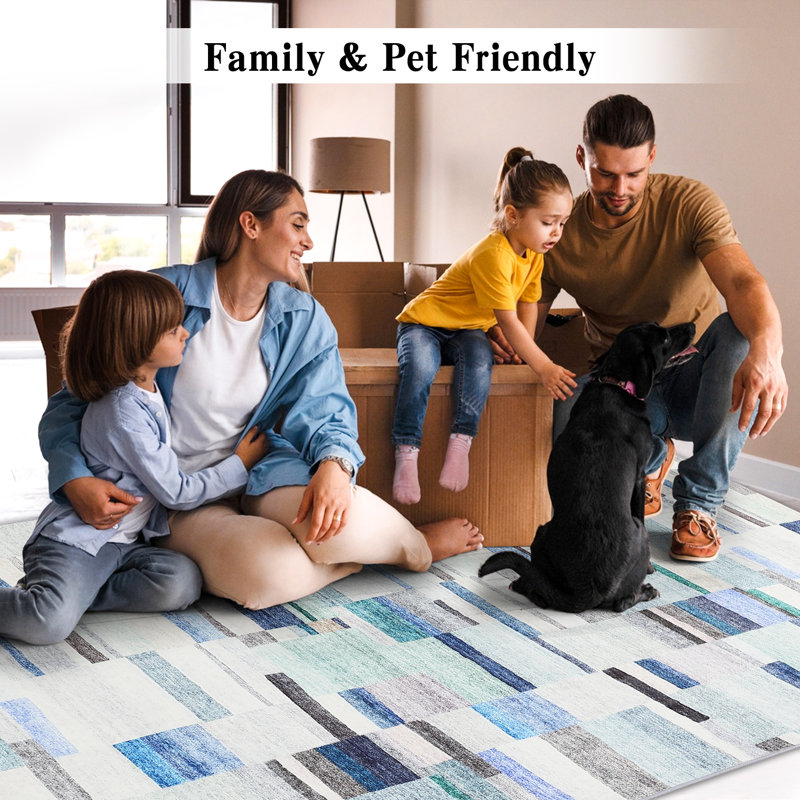 Candelario Area Rug, Rectangle 5'x 7'