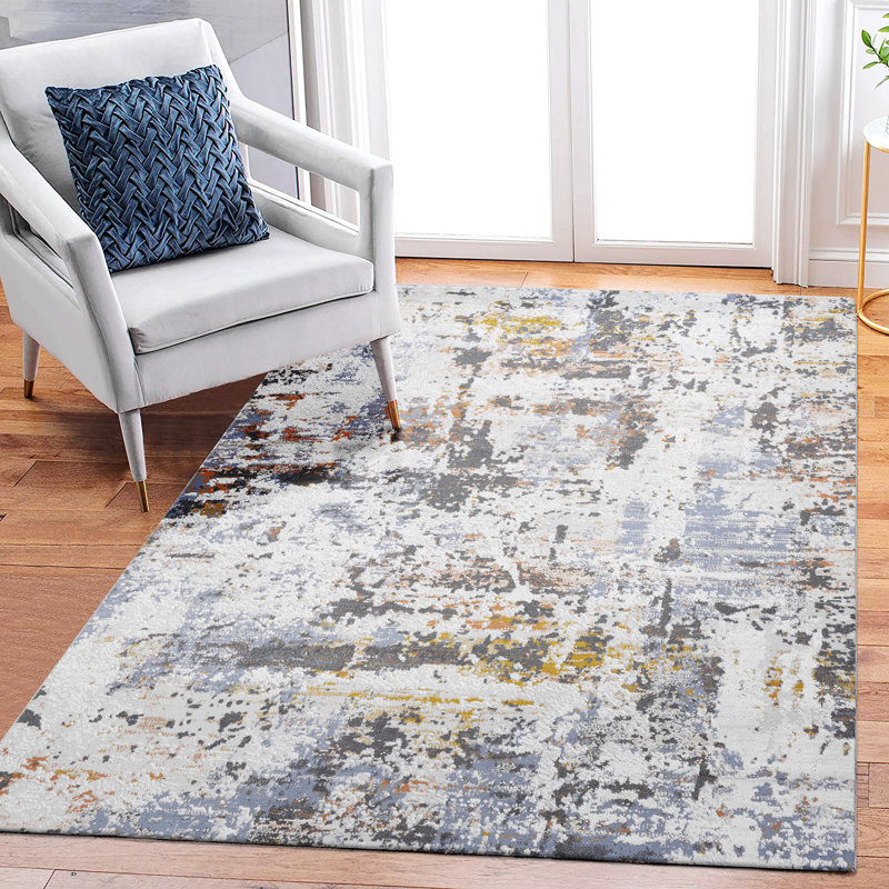 Tapis, collection 5X7, non délestée, salon, chambre, salle à manger, bureau à domicile, élégante et résistante aux taches