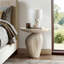 Table d'appoint moderne en fibre de verre