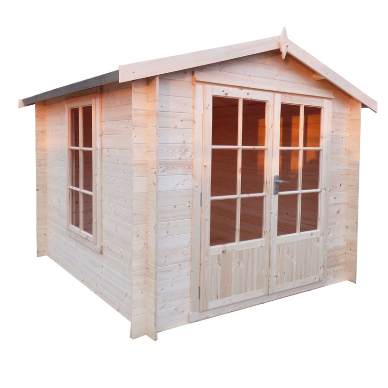 9 x 9 Ft. Barnsdale Log Cabin, No