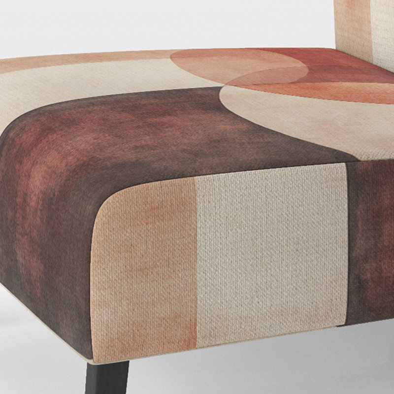 Fauteuil de chambre Abstract Modern, Pantoufle sans accoudoirs