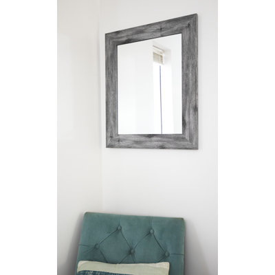 Machuca Engineered Wood Rectangle Wall Mirror