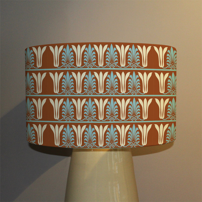 Drum Cotton Lamp Shade ( Uno ), 22cm H x 25cm W x 25cm D