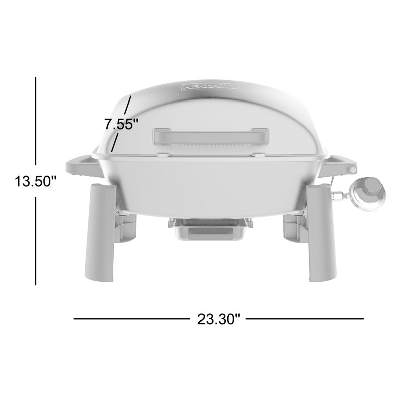 Barbecue portatif au propane liquide à 1 brûleur Nexgrill 10 000 BTU