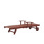 Brodbeck 196cm Long Reclining Acacia Single Chaise