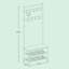Parke Hall Tree 27.6'' Wide with Shoe Storage-1937347747