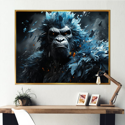 " Blue Gorilla Graffiti "