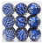 Blue, White