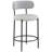 Beacon Upholstered Counter Stool with Metal Frame-88514413