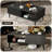 2-Tiers Coffee Table, 41.34''L Farmhouse Coffee Tables With Storage And Sliding Wave Pattern Door-633993629