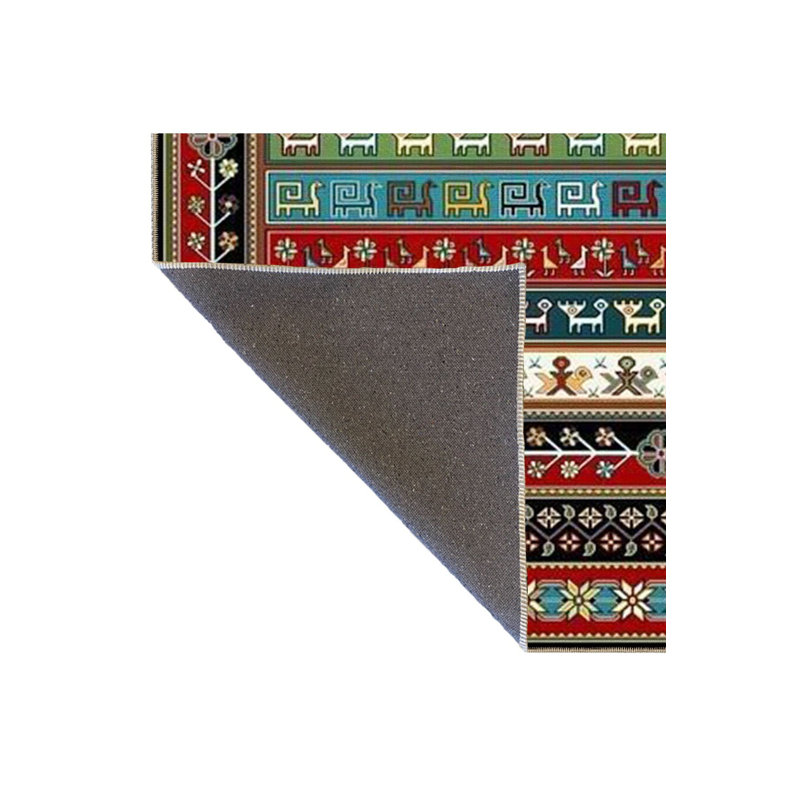 Tapis décoratif tissé à la machine, Tapis de couloir 2 pi 6 po x 9 pi 10 po inclus