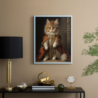 ANIMALS Series CLV III - reproduction encadrée de qualité supérieure - prête à être accrochée - aucun clou requis