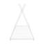 Lit plateforme simple en métal avec structure triangulaire-114246898
