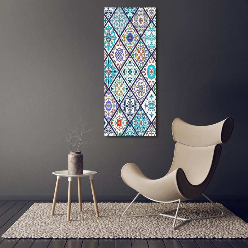 Ceramic Tiles - Wrapped Canvas Print