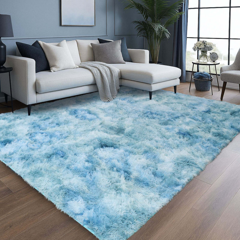 Adela Standard Shag Area Rug, Rectangle 60 x 110 cm
