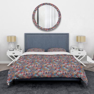 Polyester Patchwork Duvet Cover