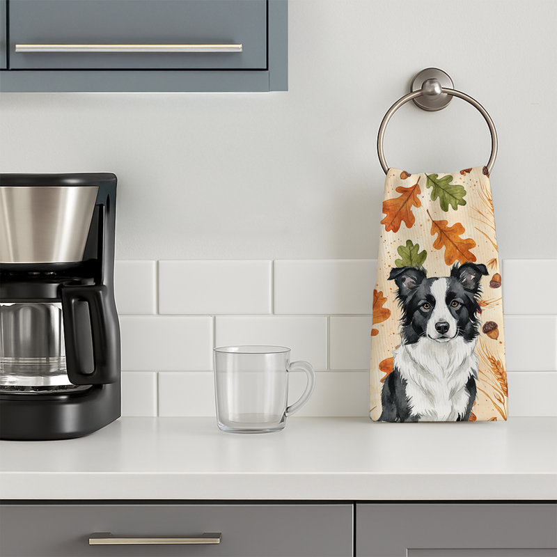 Serviette de cuisine Blue Merle Border Collie, Border collie bleu Merle
