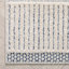 Tapis à motif géométrique abstrait bleu clair Marcone Briar-63867266