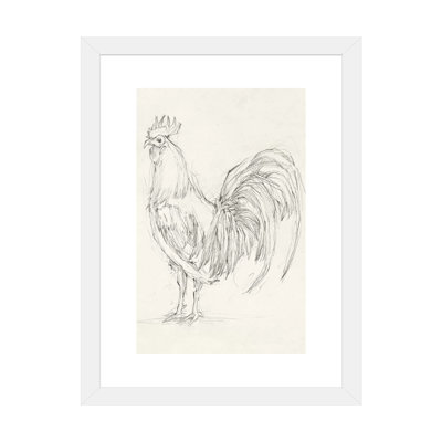 « Rooster sketch II » par Ethan Harper, reproduction d’art