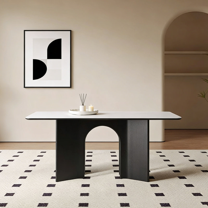 Table de salle à manger French Vintage, H 29,5 po x L 63 po x l 31,5 po