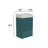 20" Striped Aquamarine Bathroom Sink Vanity - Freestanding Cabinet Water-, - Design Handle Modern Ceramic Included Elderly- Elderly Care Storage-1287663226