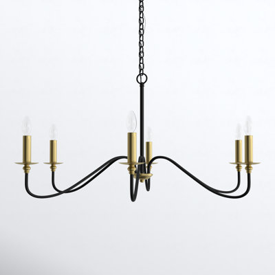 Ableton Iron 6-Light Chandelier