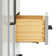Jameal 42'' Solid Wood Single Bathroom Vanity with 0.75'' Carrara Marble Top, Left Offset Rectangular Sink