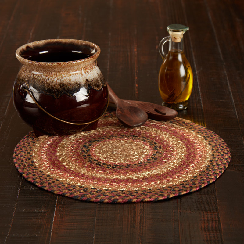 Dessous-de-plat en jute Ginger Spice Espresso