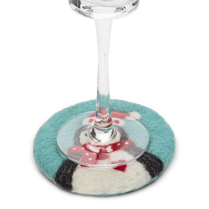 Sous-verre Winter Penguin