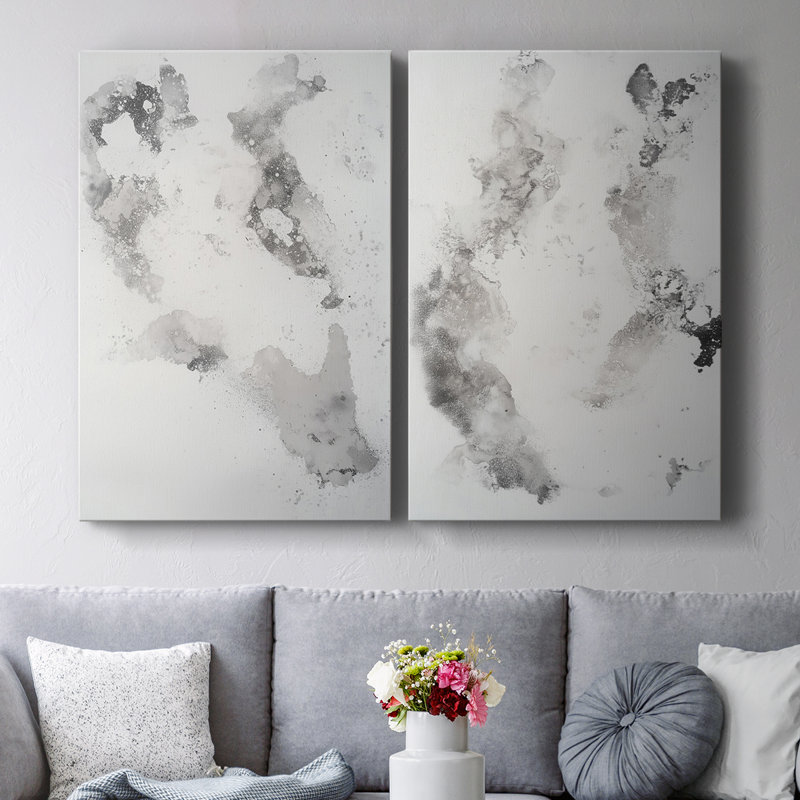 ABSTRACT Series DCC-XXVI - Toile tendue avec châssis de qualité supérieure - Prêt à être accroché
