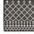 Positano 3' x 5' Black Modern Rug-468786573-468786574