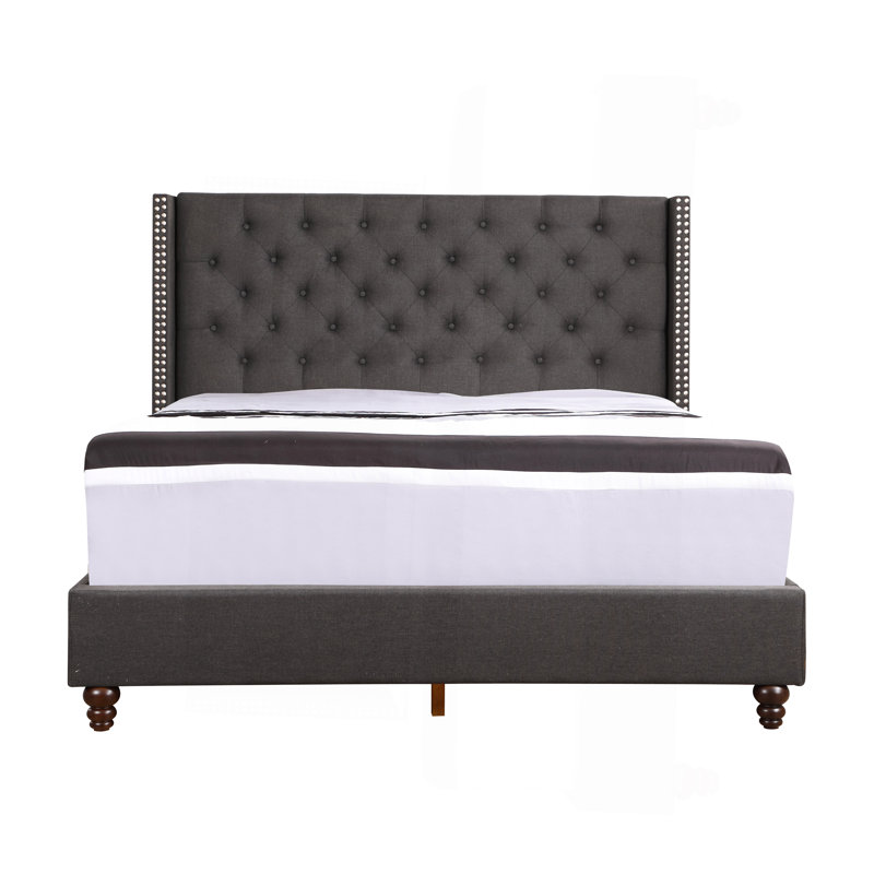 Stylish And Functional Transitional Queen Bed