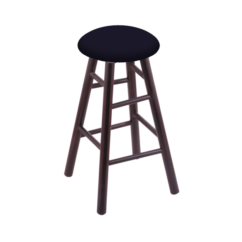 Swivel 30" Bar Stool, Dark Cherry Maple, Canter Twilight