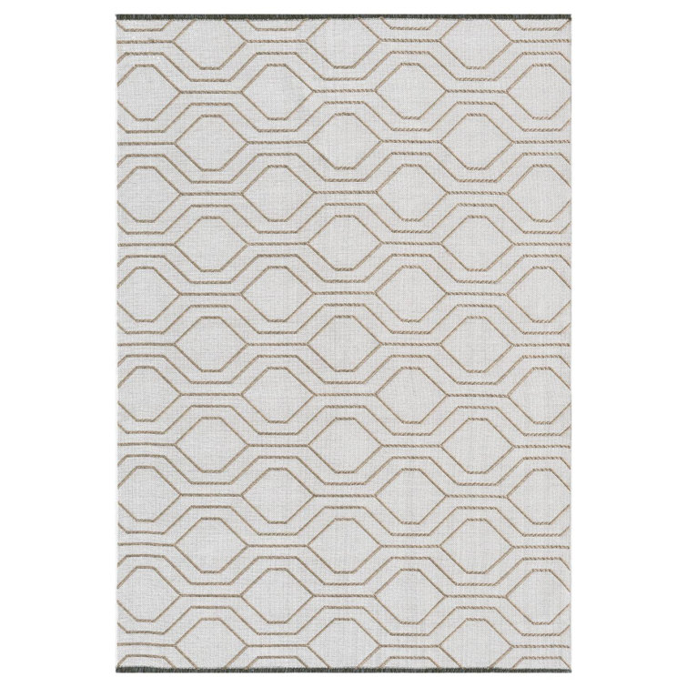 Moroccan Trellis Washable Area Rug