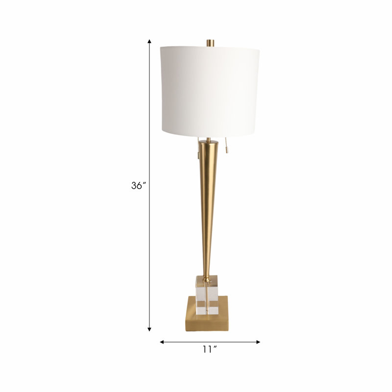 Carmelo Standard Table Lamp, Gold
