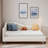 L-shaped Daybed With Solid Wood Legs-1653627448