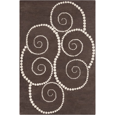 Tapis en laine touffeté à la main Ailey