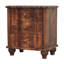 Solid Wood Rectangle Accent Cabinet
