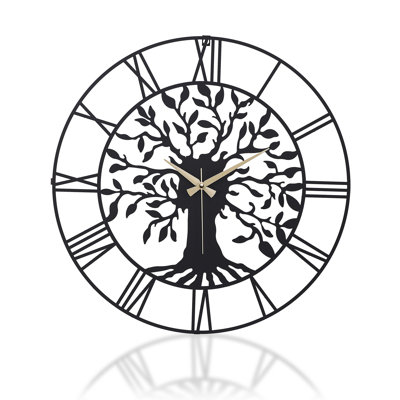 Marshallville Metal Wall Clock